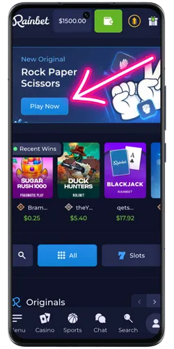 Gioca su RainBet